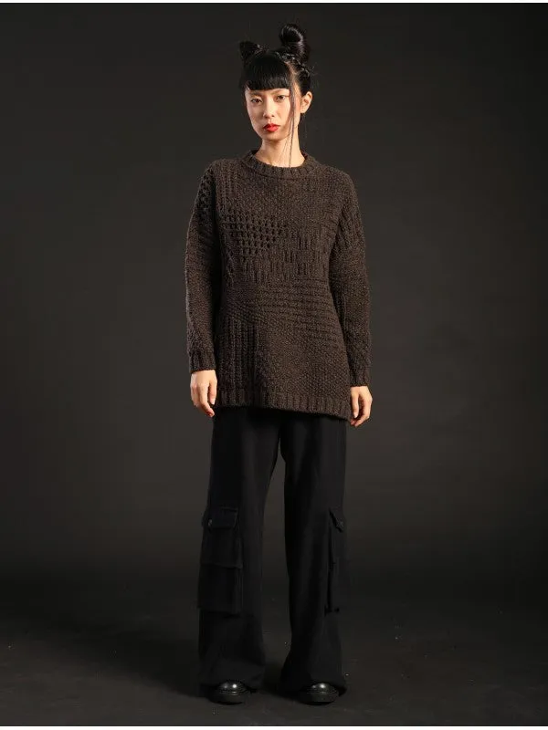 Lurdes Bergada Textured Woolly Jumper 844 - 3 Colours