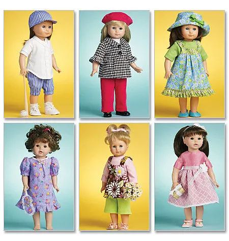 M6137 Doll Clothes For 18" (46cm) Doll (size: One Size Only)