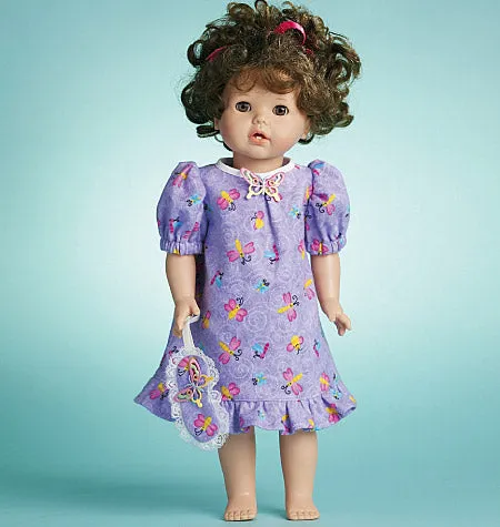 M6137 Doll Clothes For 18" (46cm) Doll (size: One Size Only)