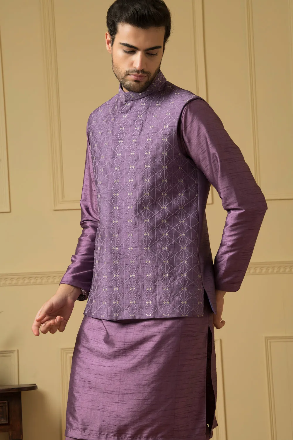 Men's Purplebee Nehru Jacket - Hilo Design