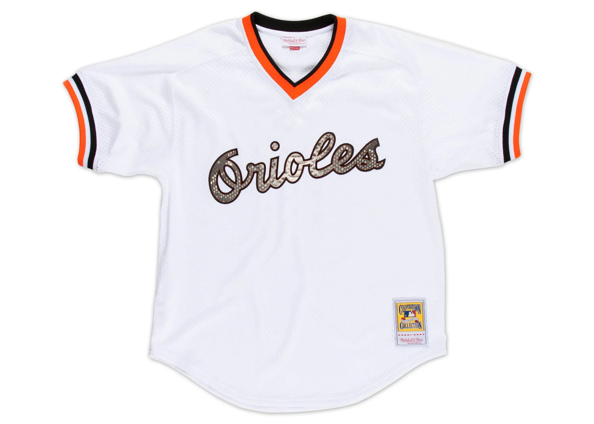 Mitchell & Ness Cal Ripken Jr. 1985 Baltimore Orioles Authentic BP Python Jersey