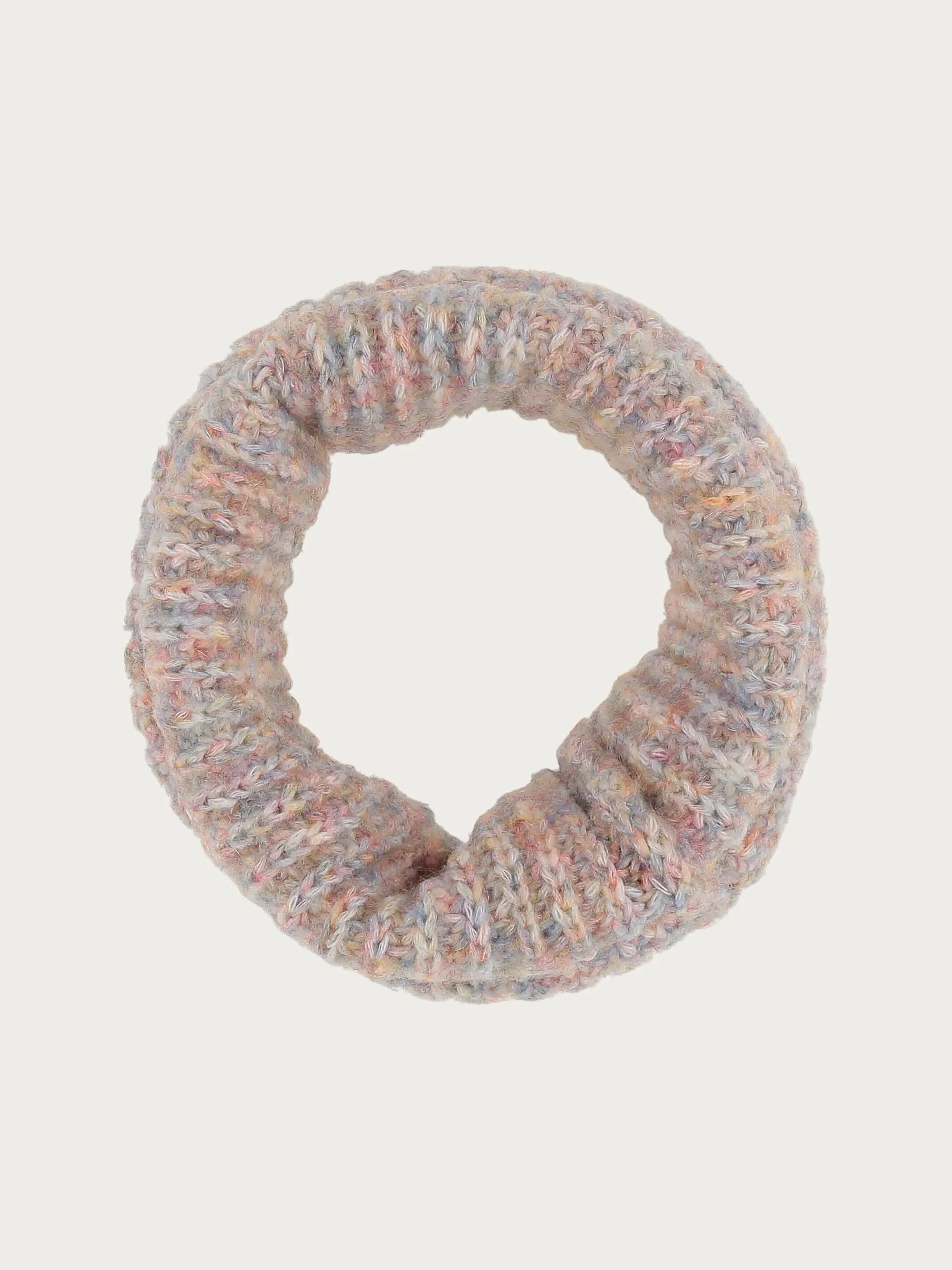 Mélange Chunky Rib Knit Snood