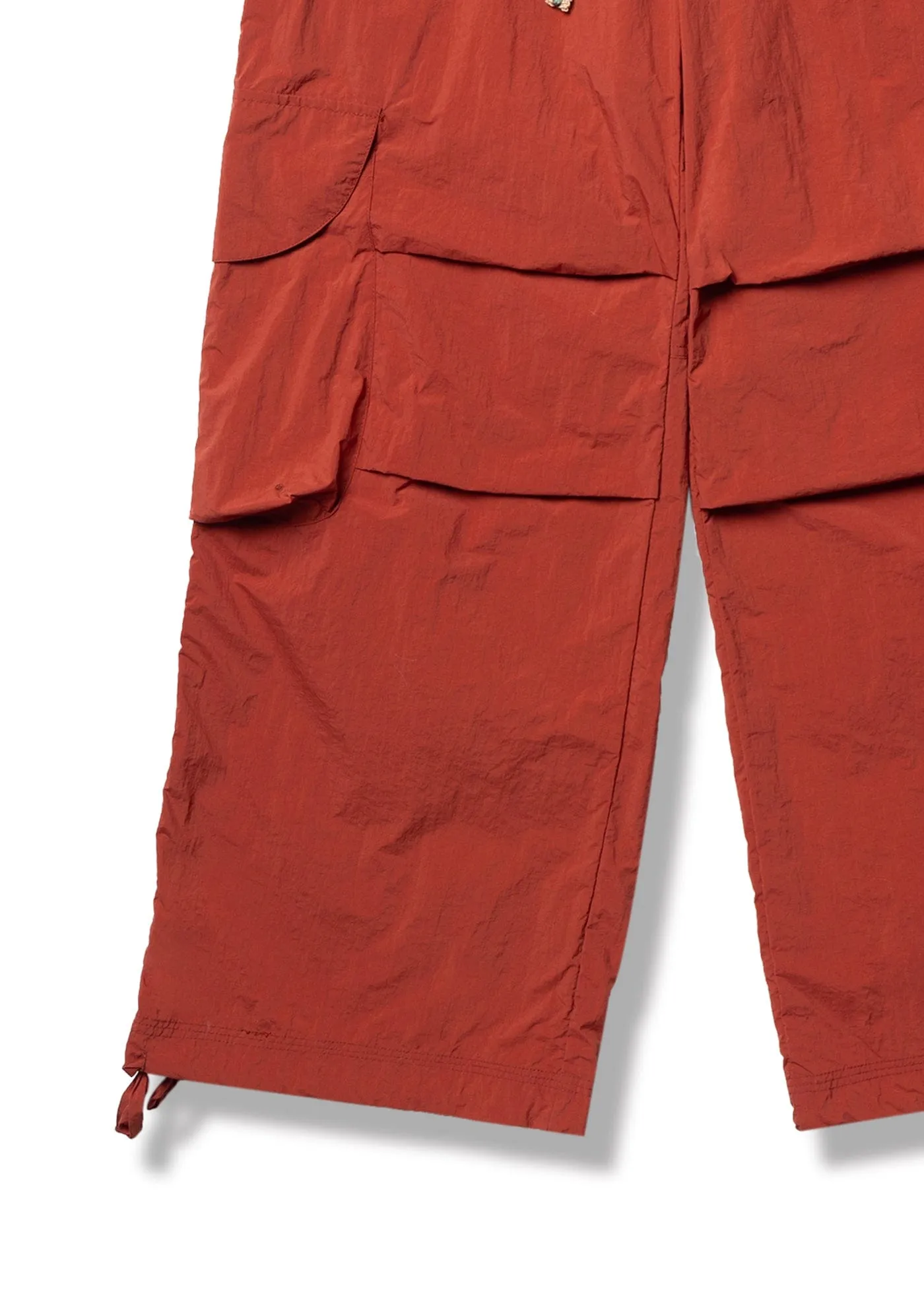 Multiple Pocket Wide-Leg Cargo Pants