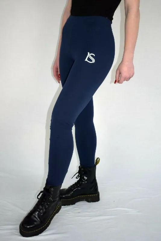 Navy Blue Leggings for Women | Tights Yoga Pants