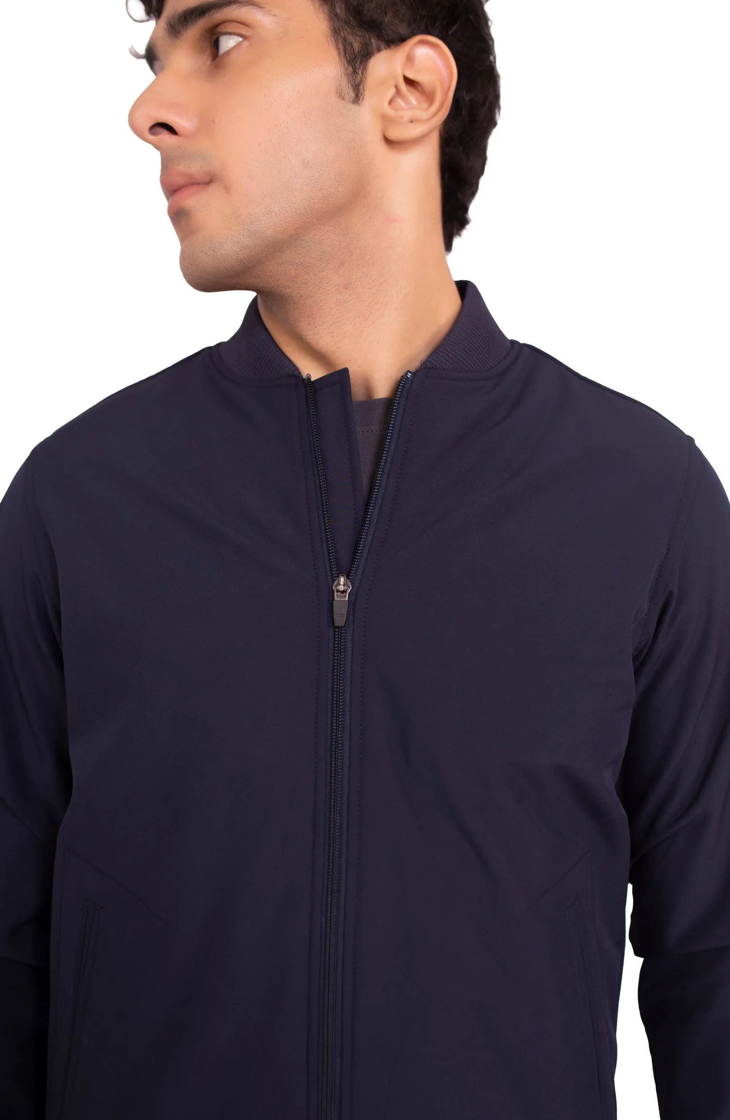 Navy Bomber Jacket