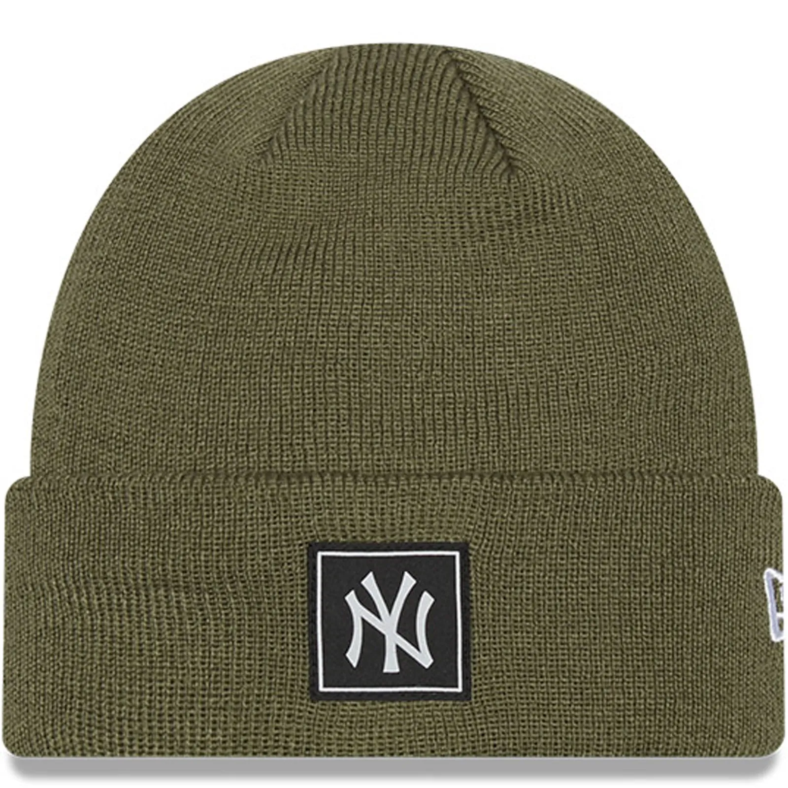 New Era Kids New York Yankees MLB Team Logo Cuffed Beanie - Green