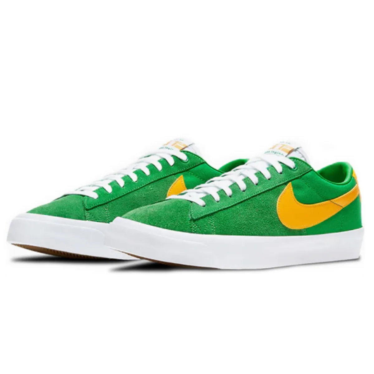 Nike SB Blazer Low GT - Green/Yellow DC7695-300