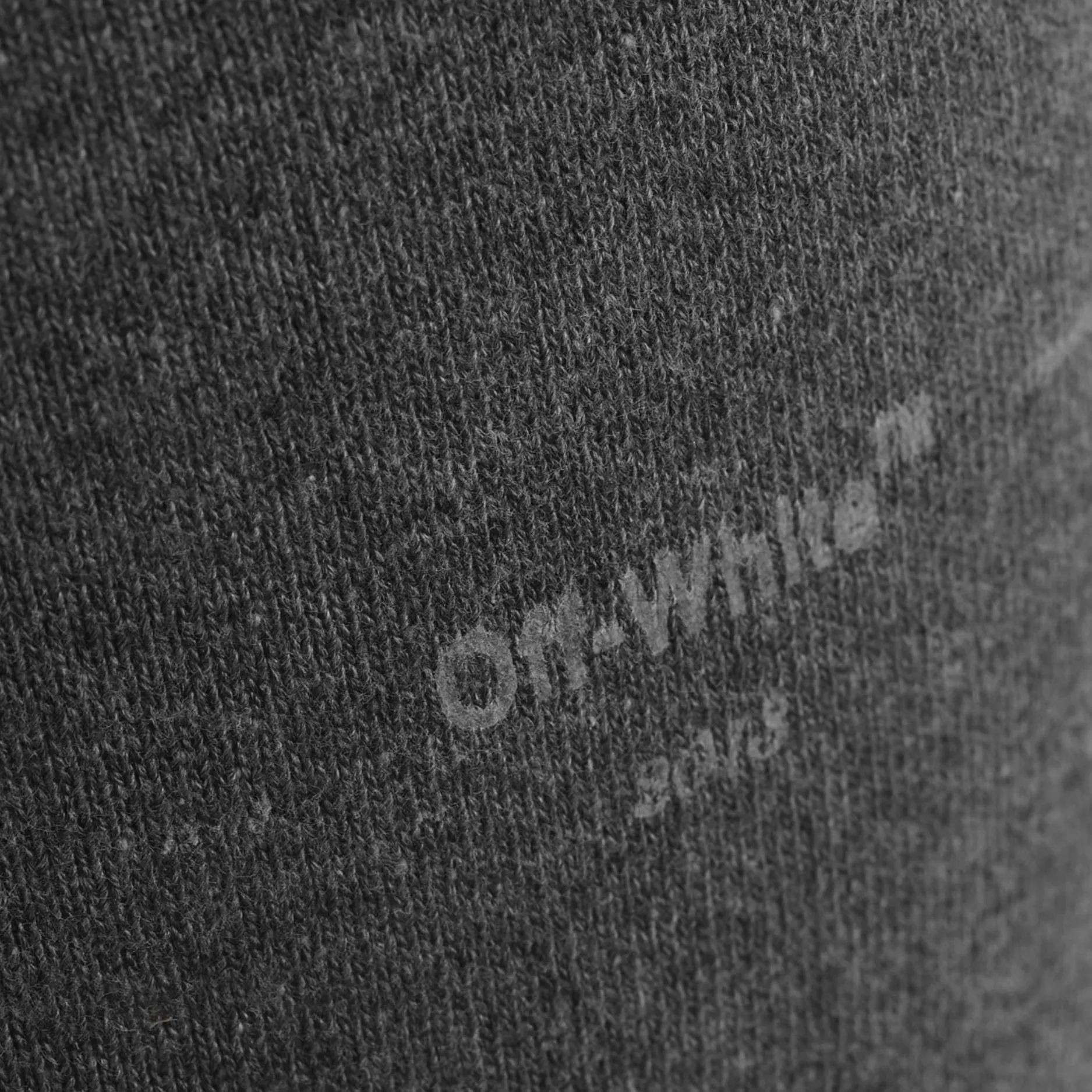 Off-White Grey Logo Sweatpants