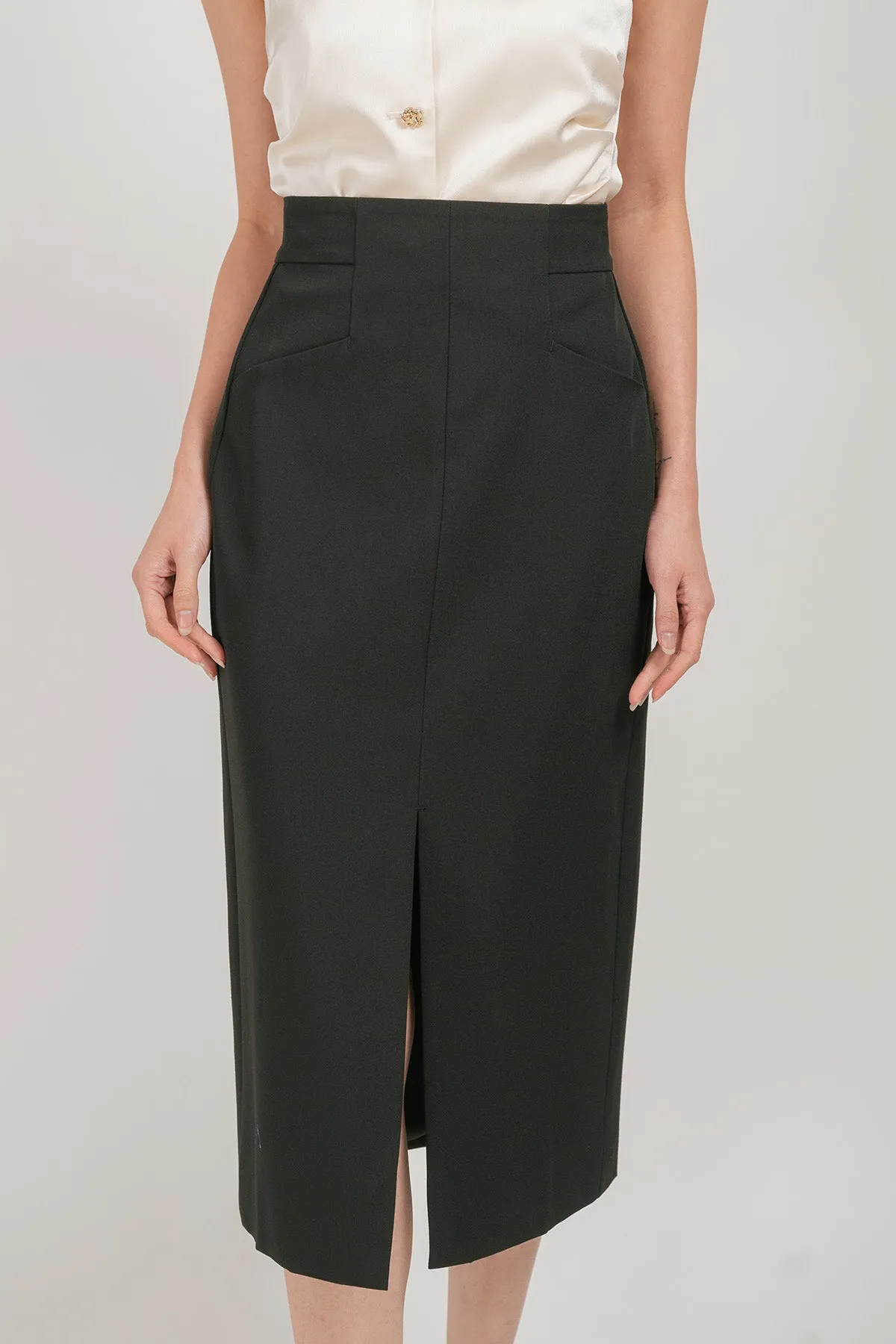 Onerra Midi Pencil Skirt