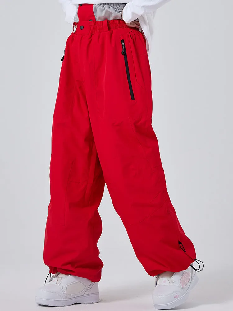 Outdoor Cargo Snowboard Pants 2025 Winter Mountain Trousers