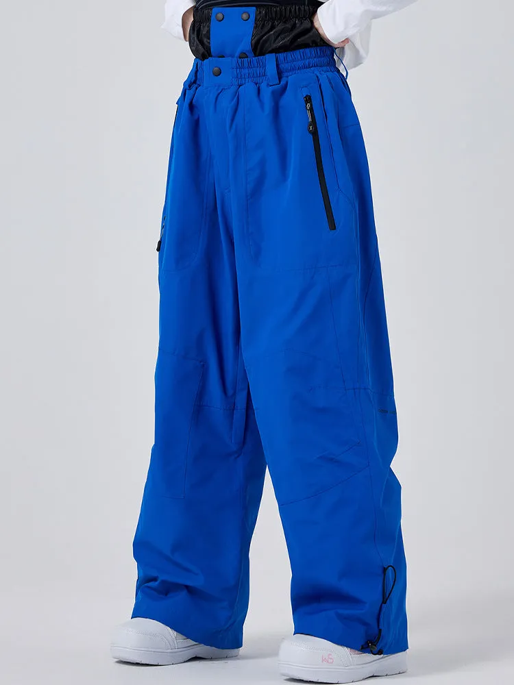 Outdoor Cargo Snowboard Pants 2025 Winter Mountain Trousers