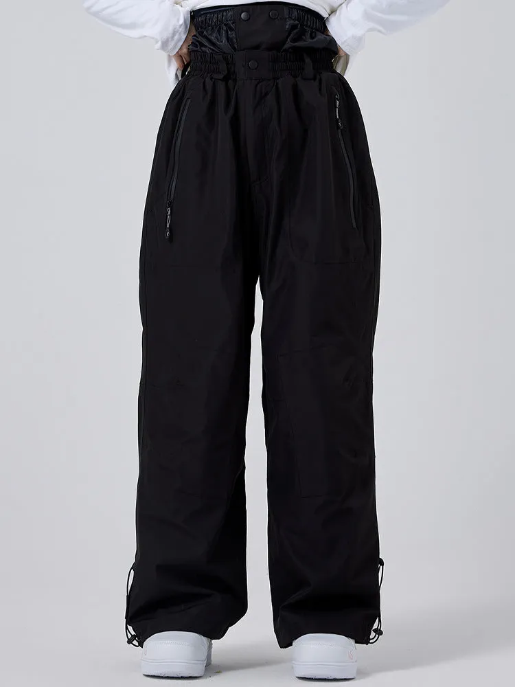 Outdoor Cargo Snowboard Pants 2025 Winter Mountain Trousers