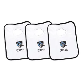 Personalized Johns Hopkins Blue Jays 3-Pack Bibs