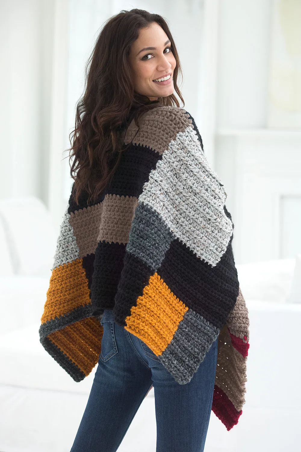 Petrona Poncho Crochet