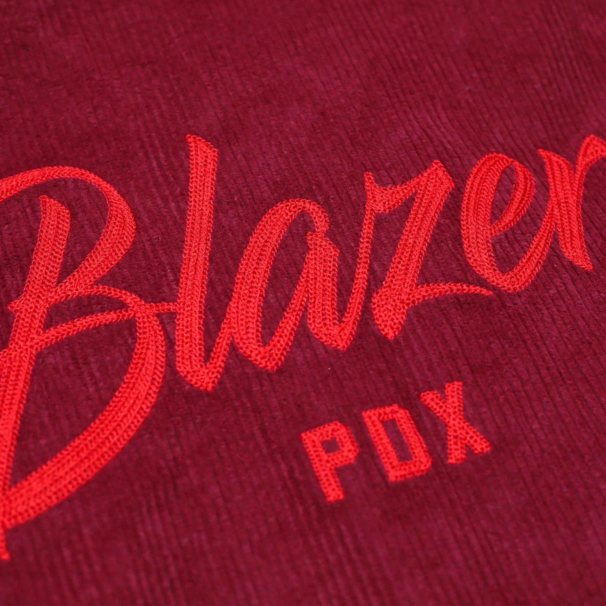 Portland Trail Blazers Wild Collective Corduroy Bomber Jacket