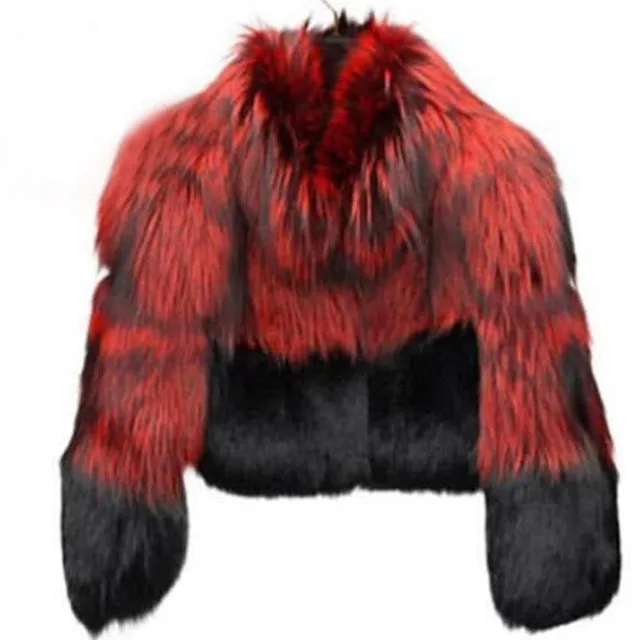 Puffy Real Fox fur Coat