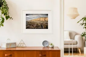 "Sunset Cliffs Rainbow" | Matted Print