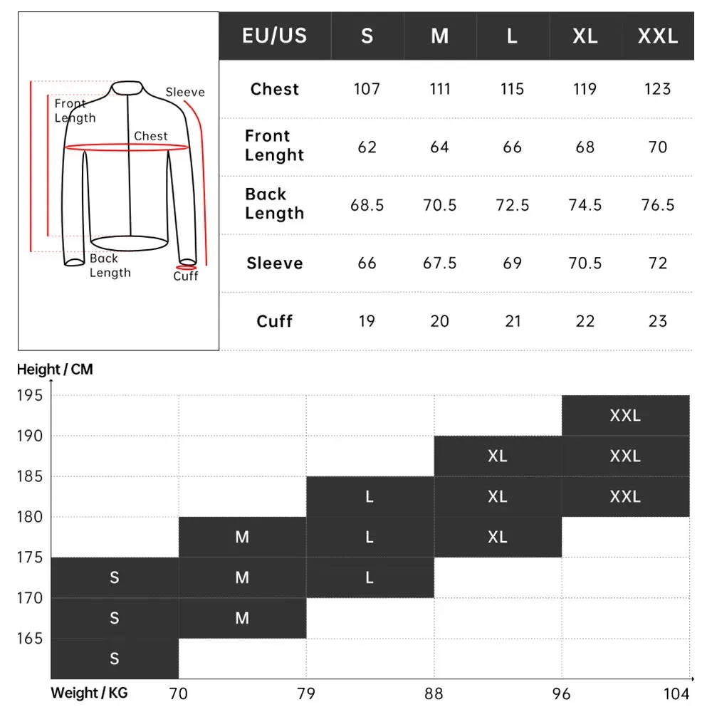 RION Cycling Men's Windbreaker Jacket Long Sleeves Bicycle Breathable Bike Wear Winter Jackets Windproof Motorcycle Clothing