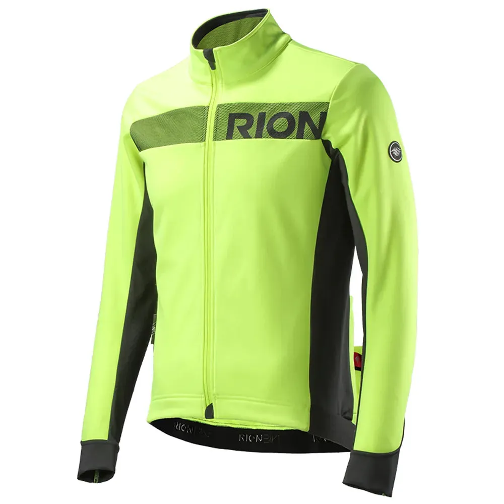 RION Cycling Men's Windbreaker Jacket Long Sleeves Bicycle Breathable Bike Wear Winter Jackets Windproof Motorcycle Clothing