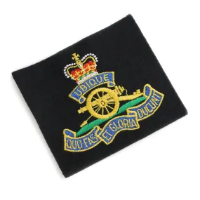 ROYAL ARTILLERY BLAZER BADGE