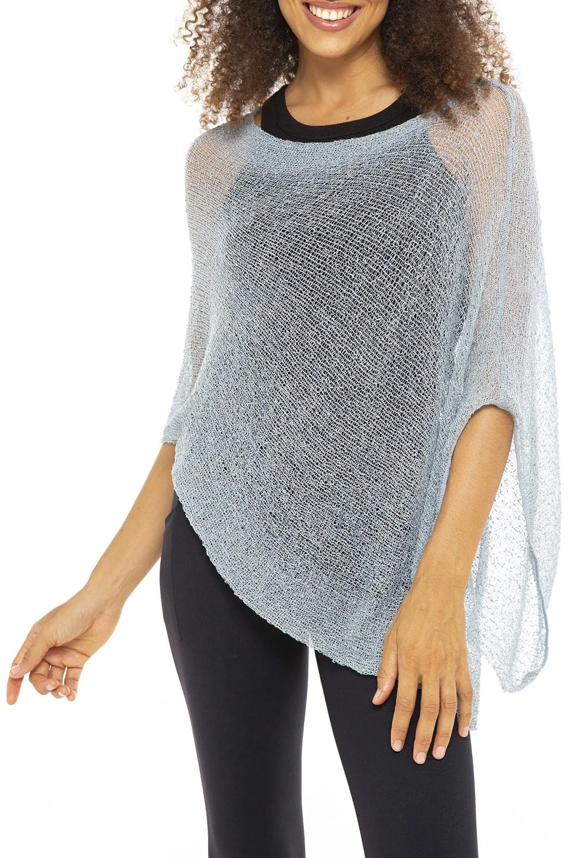 Sheer Poncho Bolero Pullover Shrug