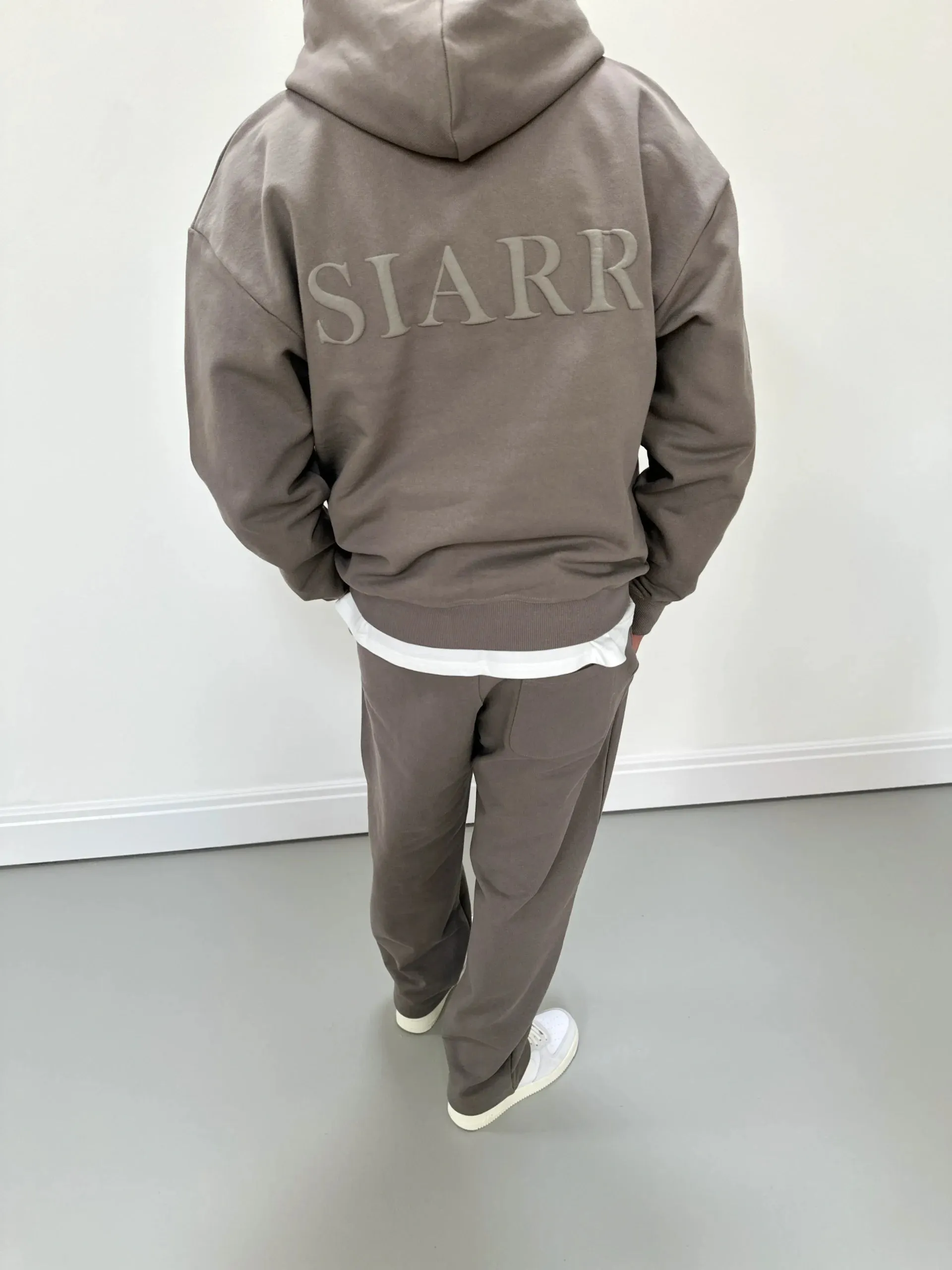 SIARR Puff Hoodie Dark Grey