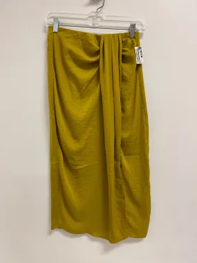 Skirt Midi By Cache In Yellow, Size: 2