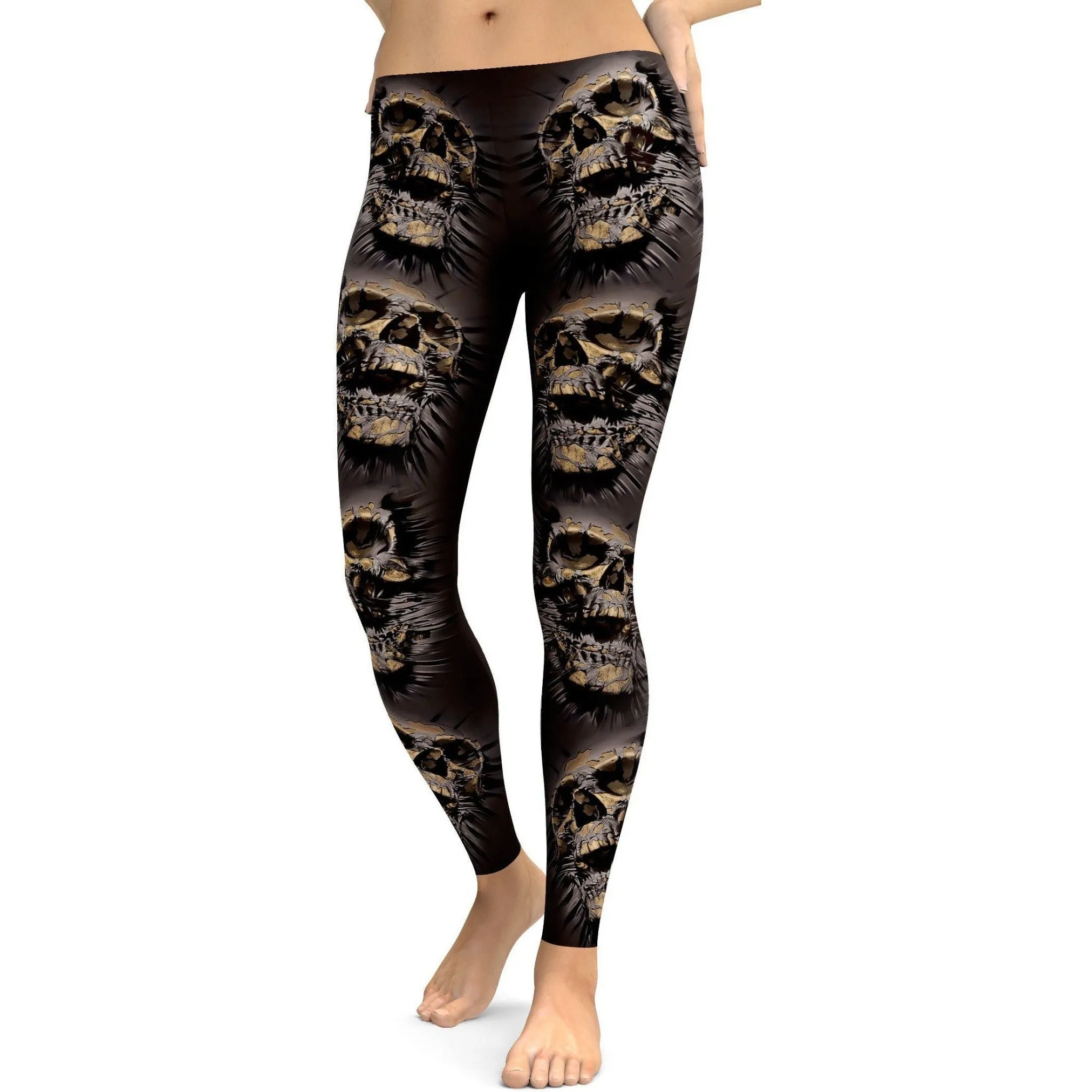 Skulls Bursting Out Leggings