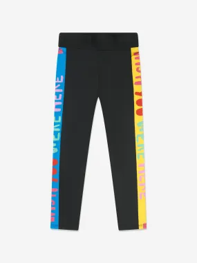 Stella McCartney Girls Logo Leggings in Black