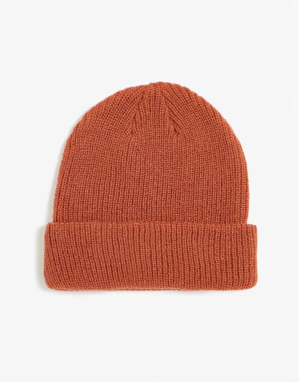 Stüssy Basic Cuff Beanie - Brick