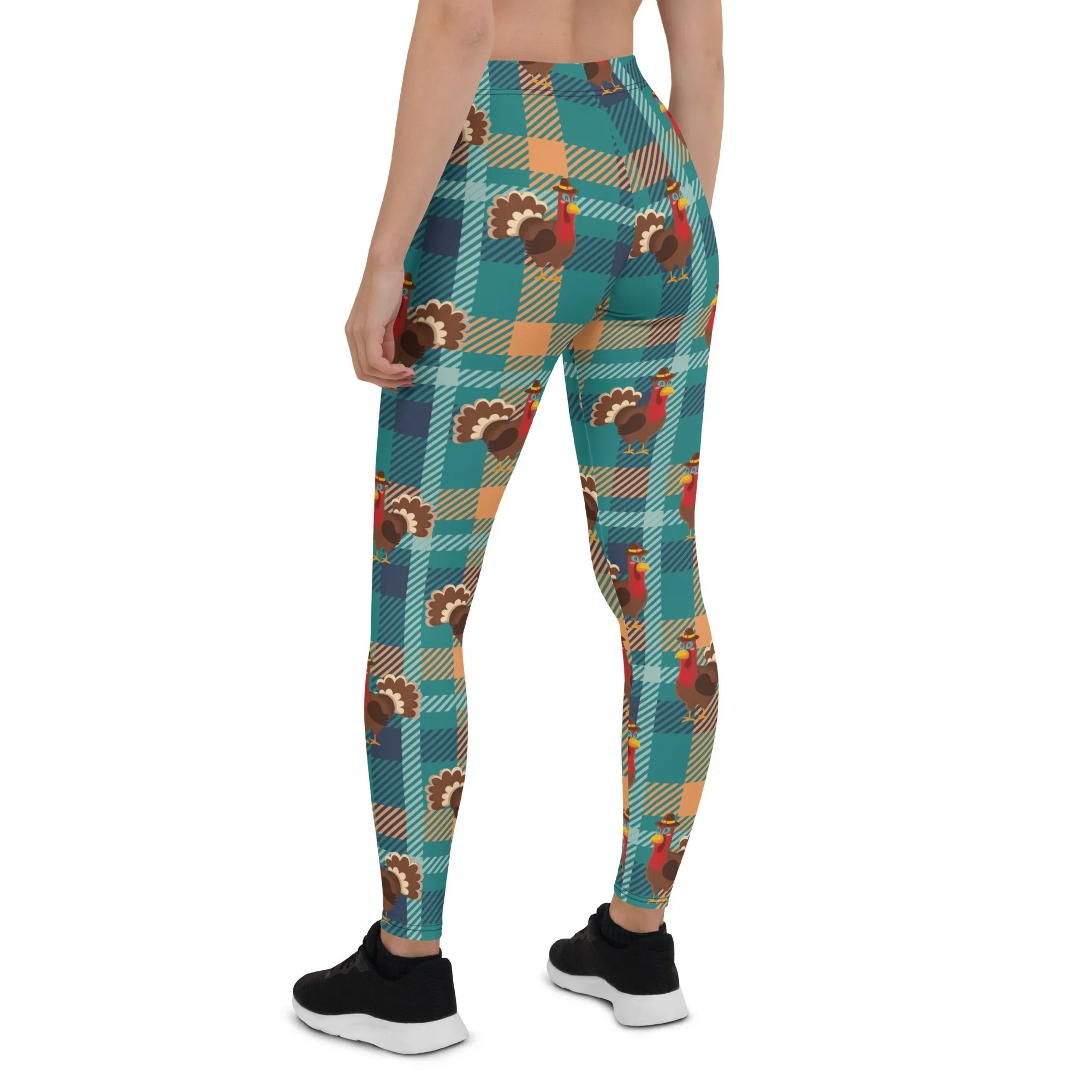 Thanksgiving Plaid Leggings