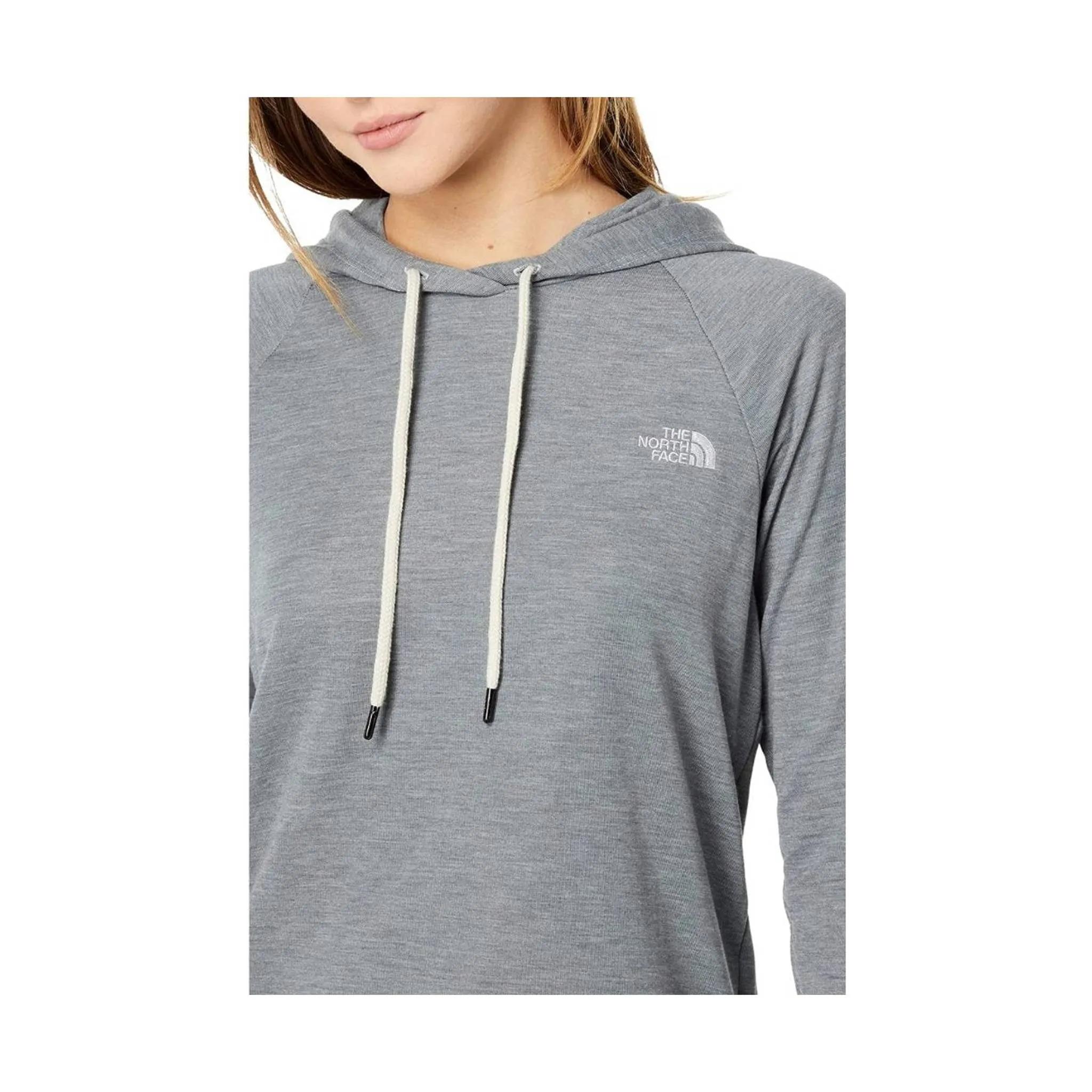 The North Face Women's Westbrae Knit Hoodie - Medium Grey Heather