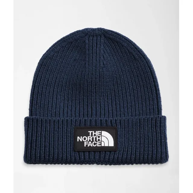 TNF Logo Box Cuffed Beanie