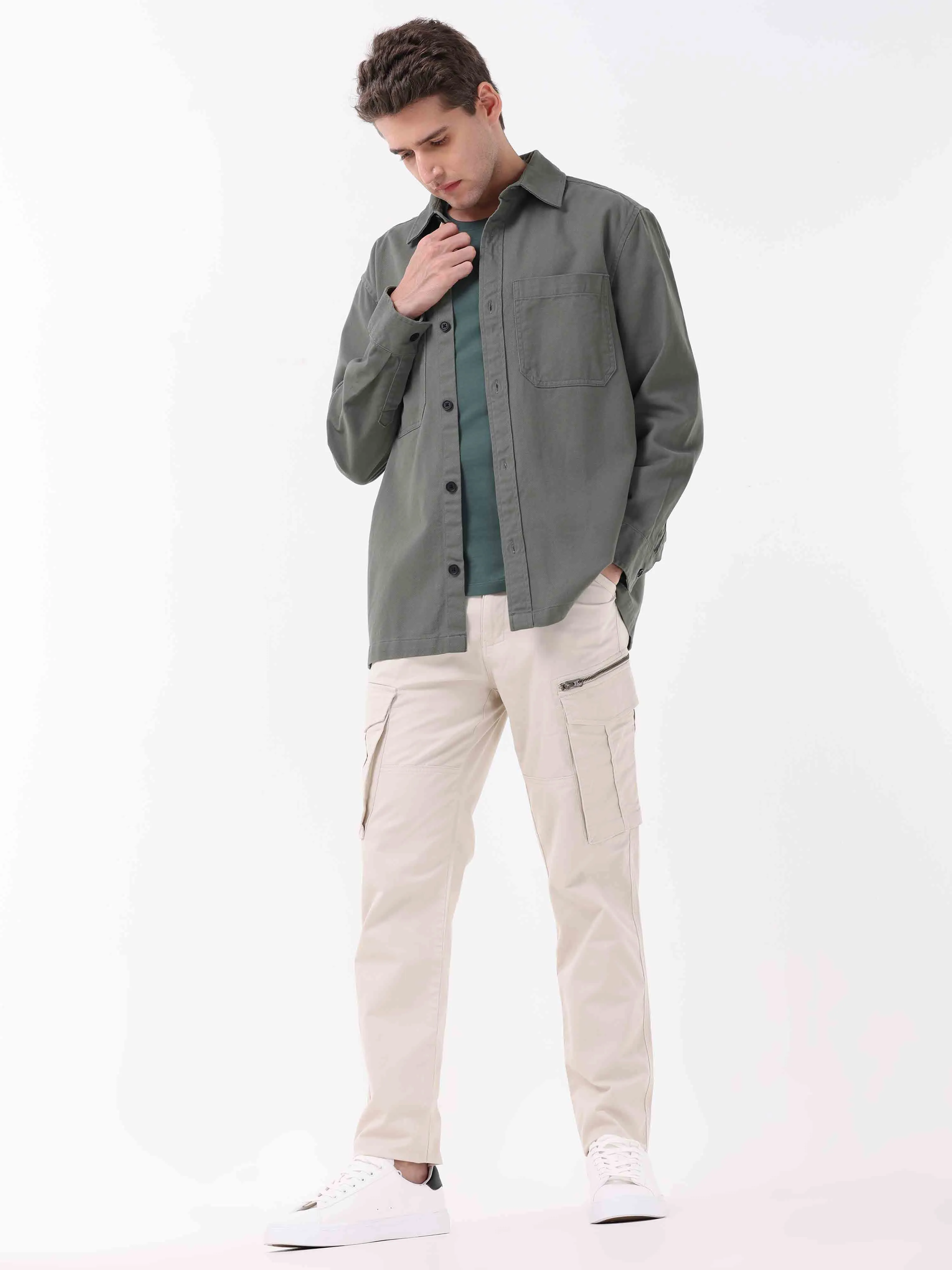 Utility Cream Cargo Pant