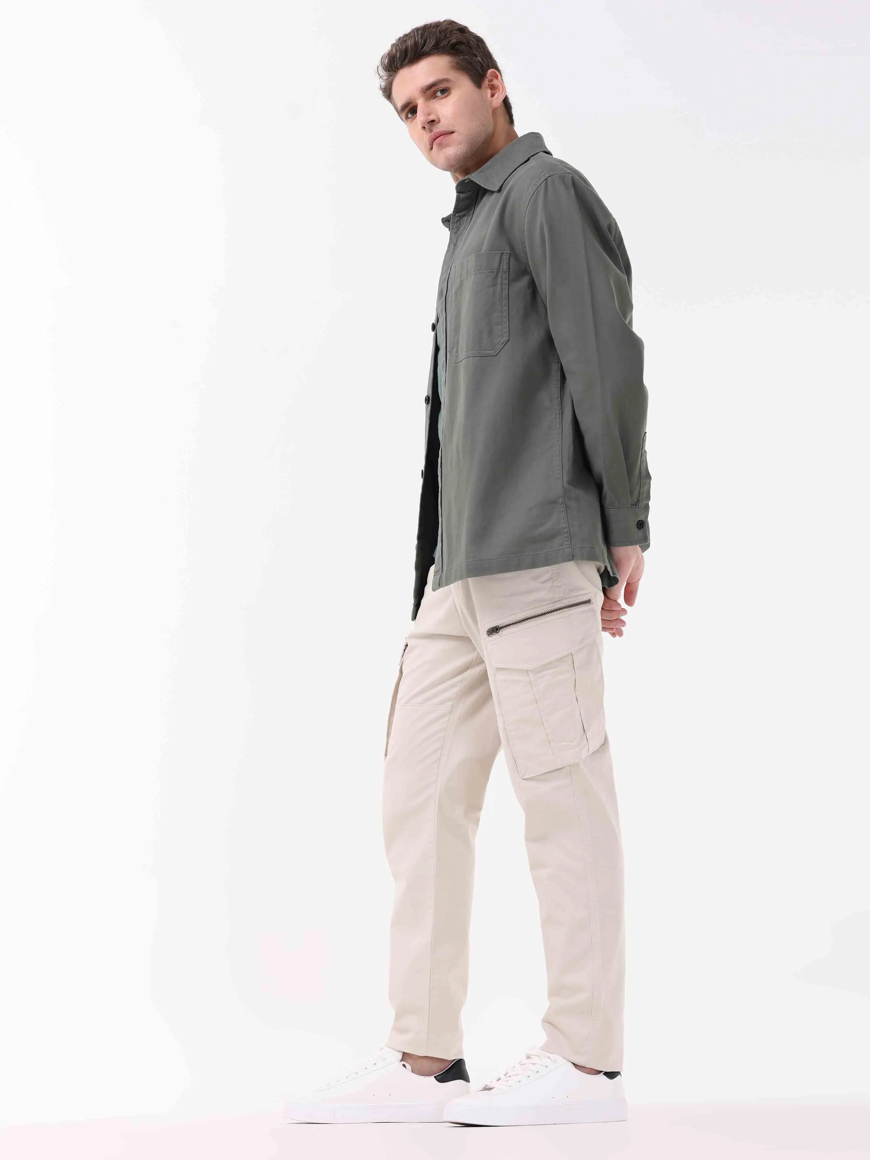 Utility Cream Cargo Pant