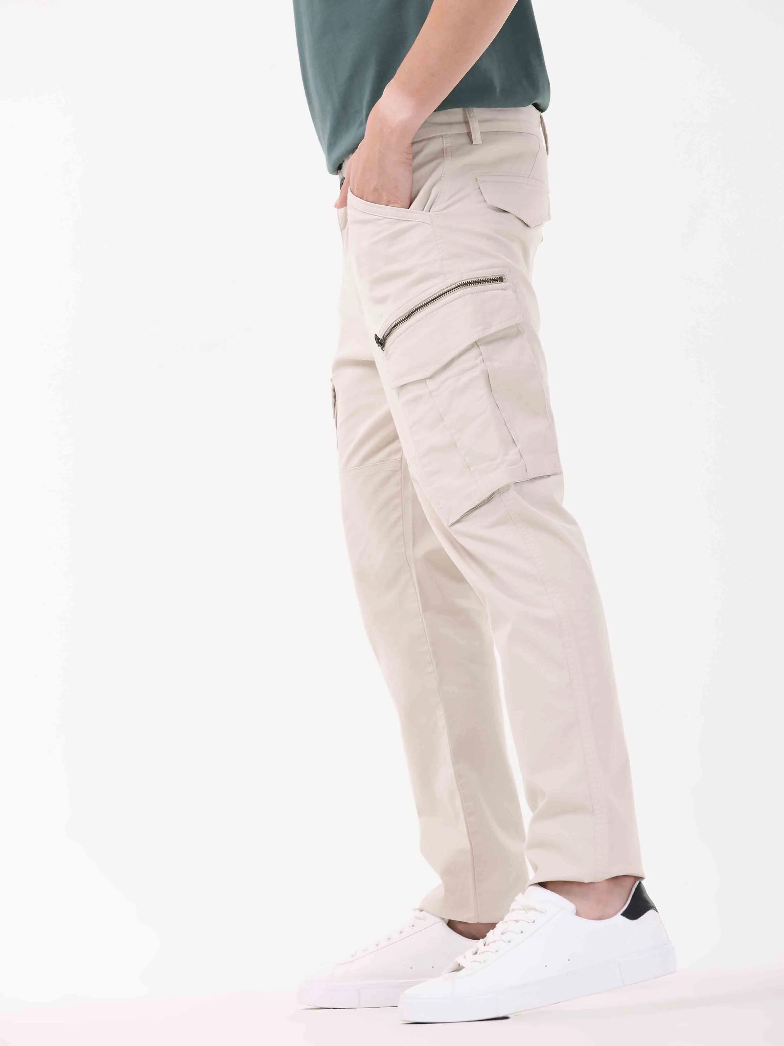 Utility Cream Cargo Pant