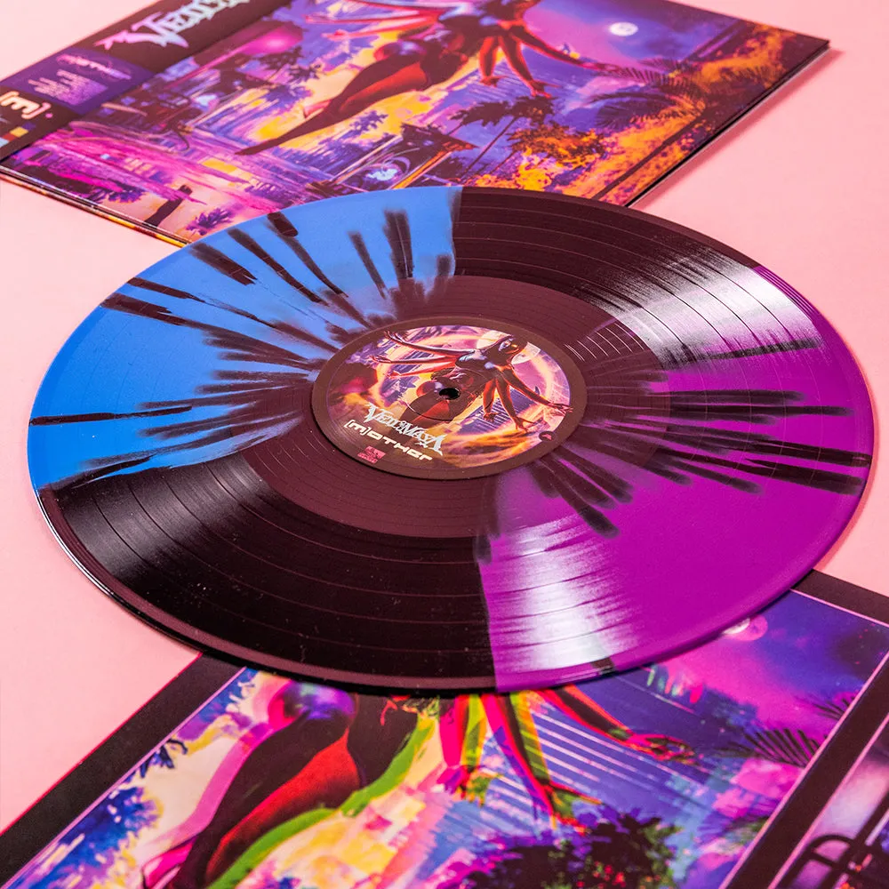 Veil of Maya - [m]other Vinyl (Cyan / Black / Purple Striped w/ Black Splatter)