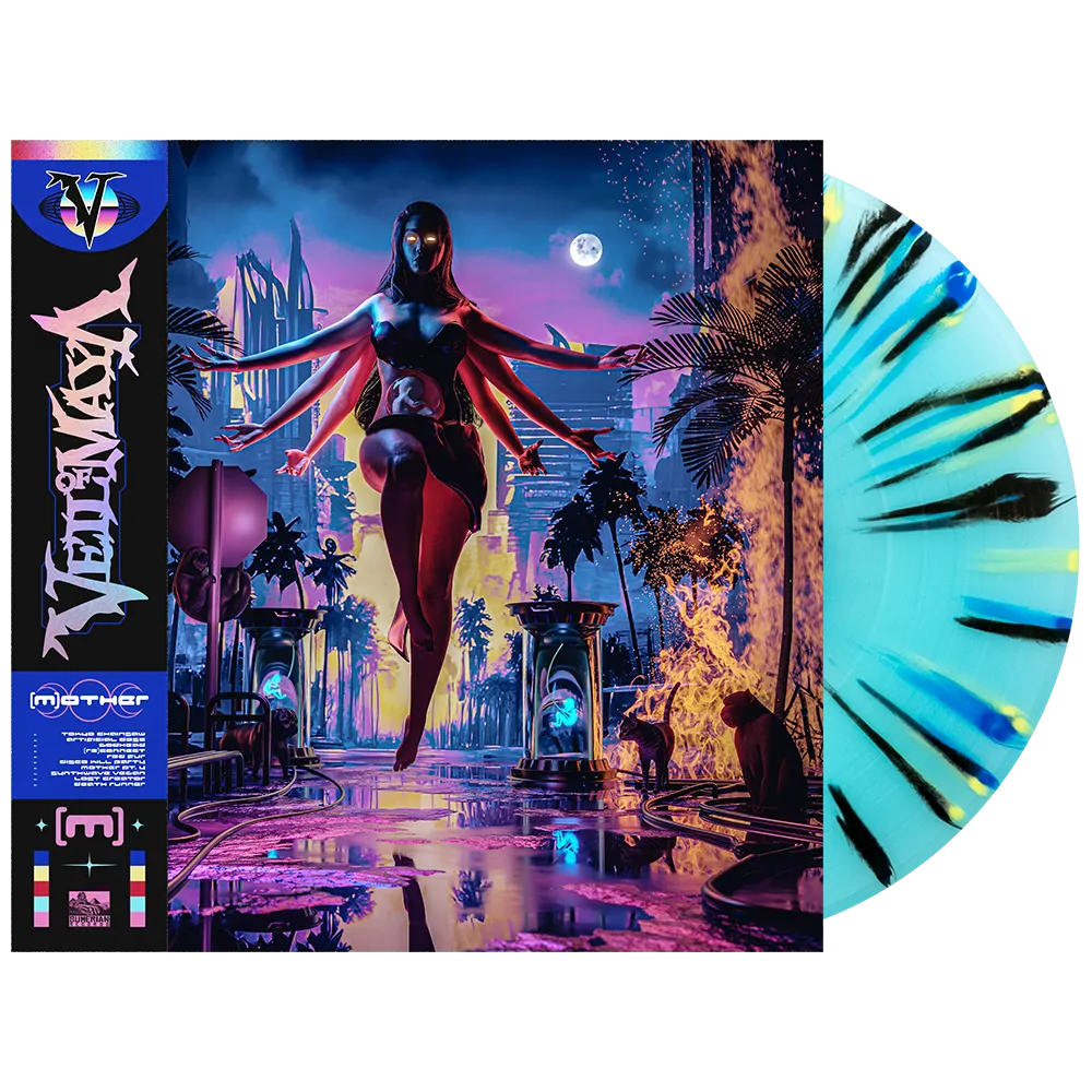 Veil of Maya - [m]other Vinyl (Electric Blue w/ Yellow   Black   Blue Splatter)