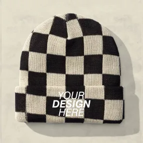 WELD MFG Checkerboard Slacker Beanie