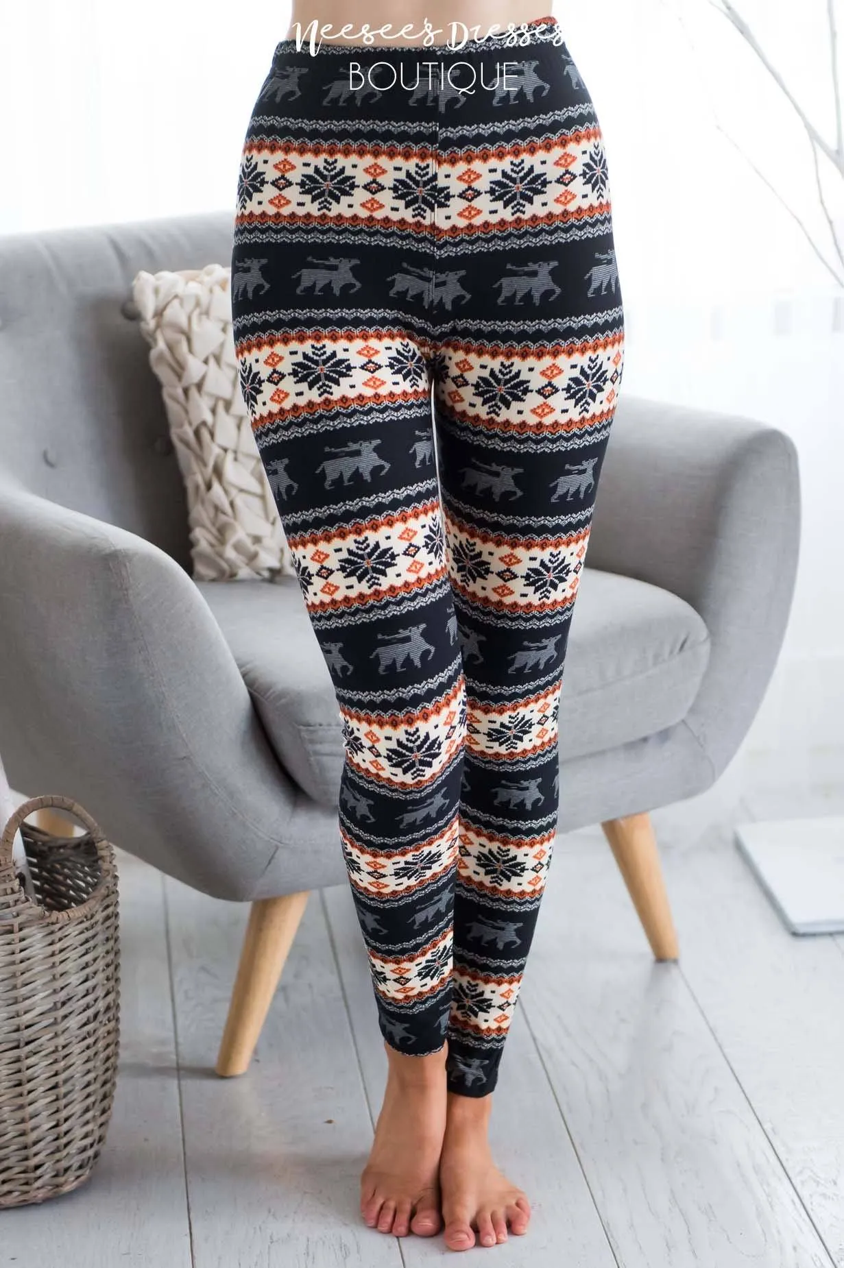 Winter Wonderland Christmas Leggings