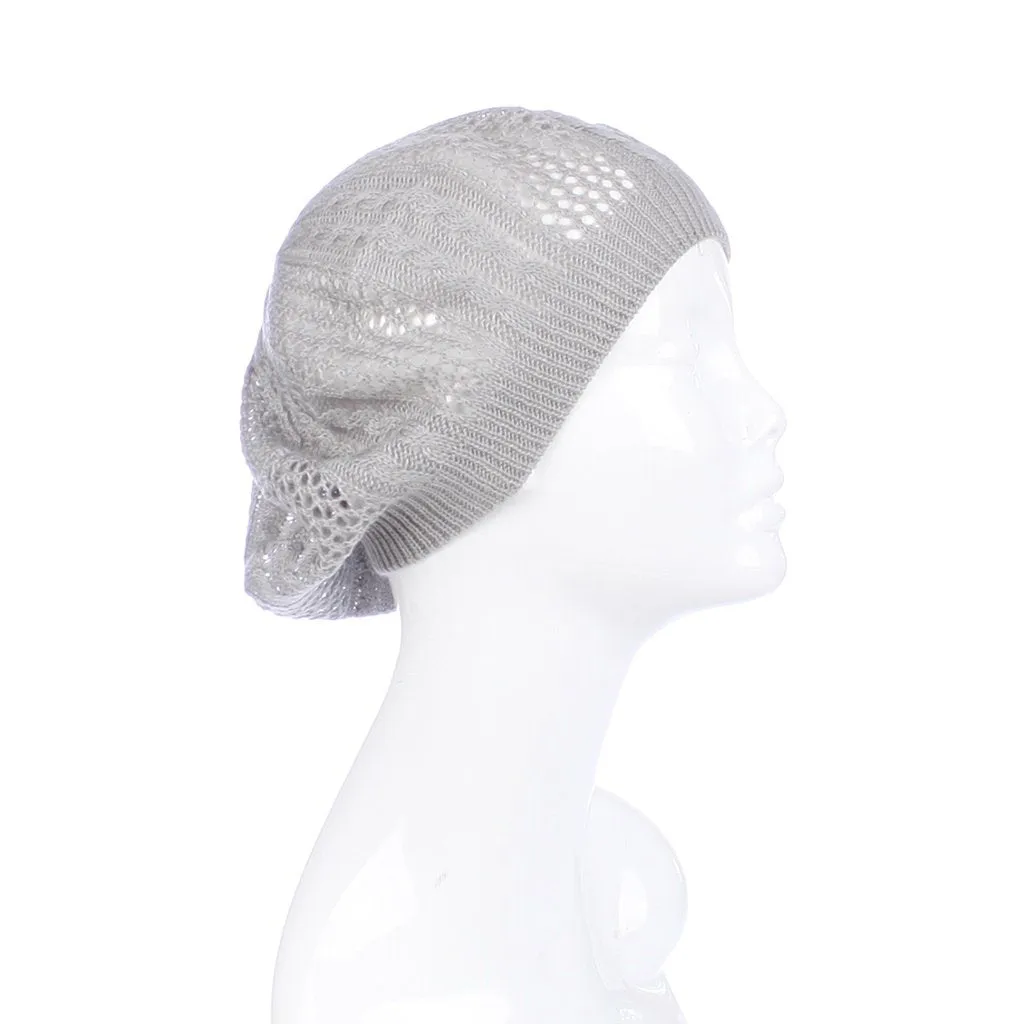 Womens Cut Out Beanie