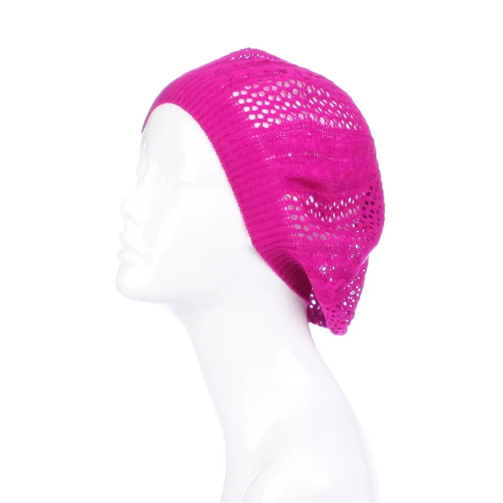 Womens Cut Out Beanie