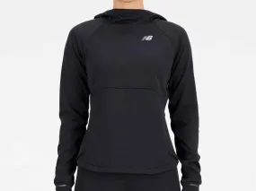 Women's New Balance Heat Grid Hoodie Pullover - WT33259-BK