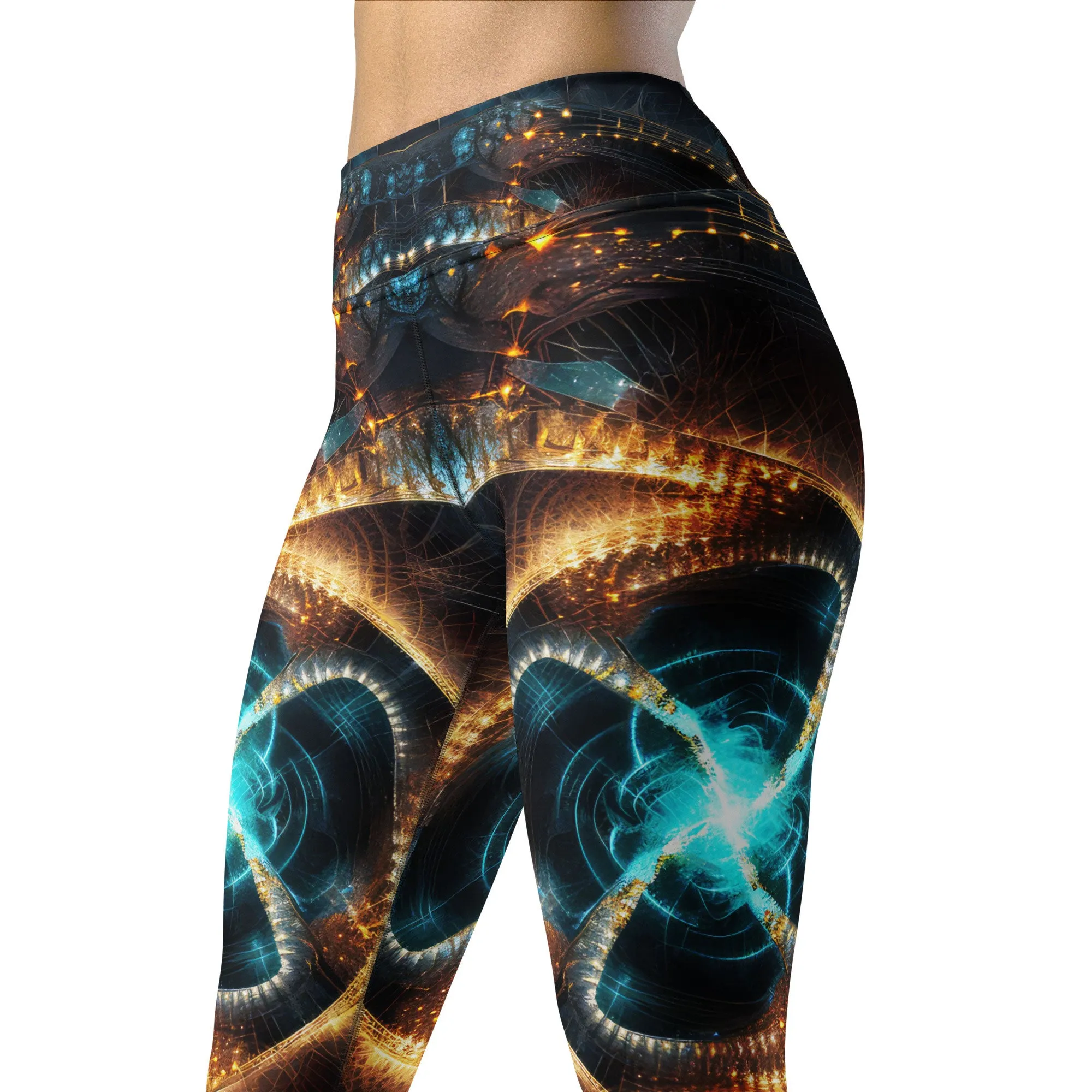 Yoga Leggings Carousel of Life