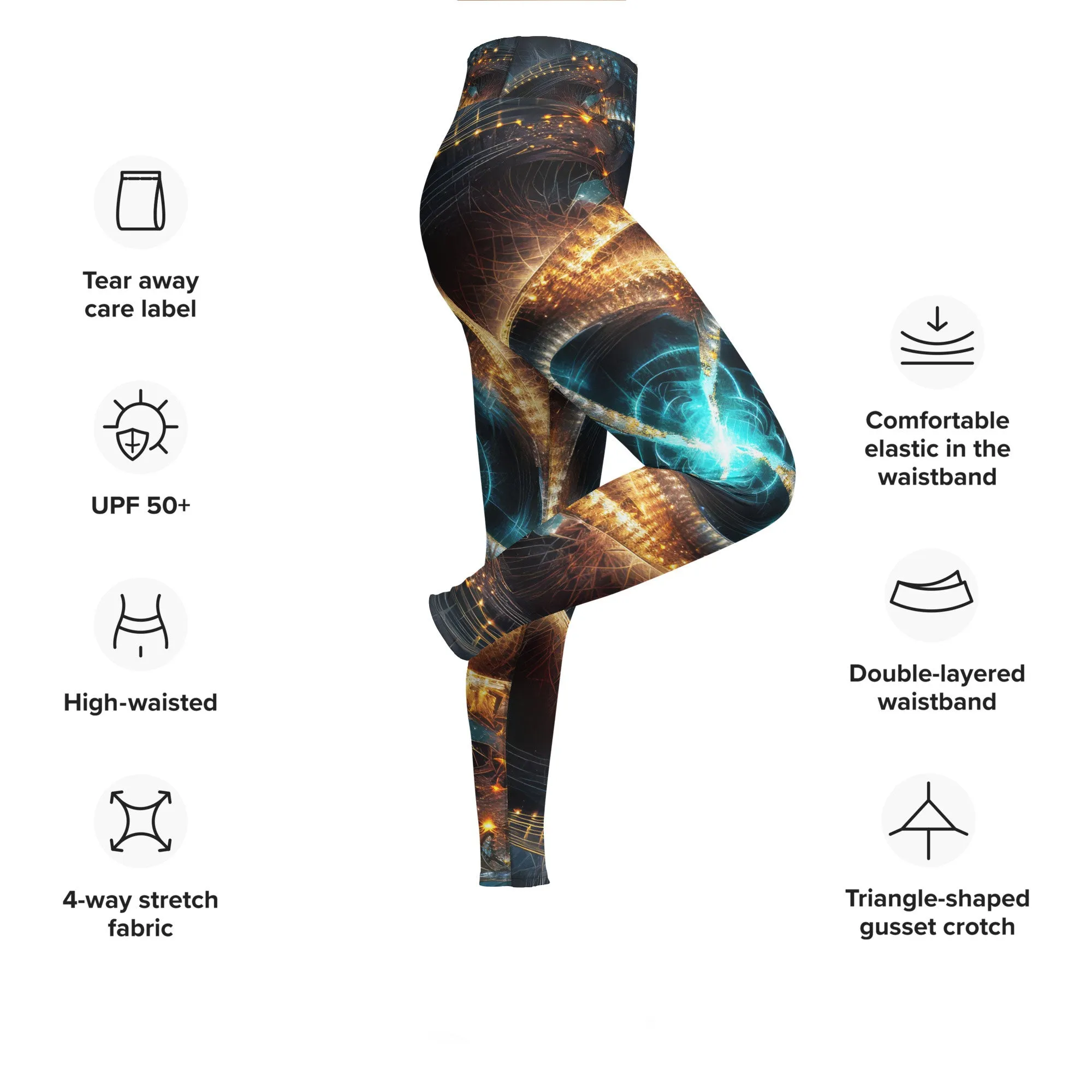 Yoga Leggings Carousel of Life