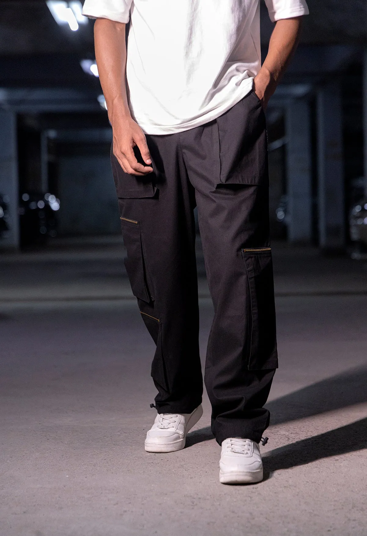 Zappers Black Cargo Pants