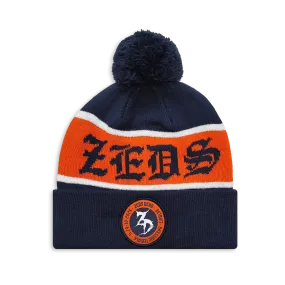 Zeds Dead - Detroit 2024 - Pom Beanie - Navy/Orange