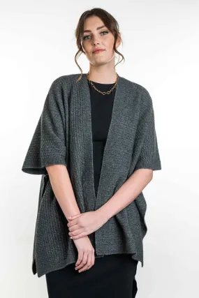 Zig Zag Textured Cape