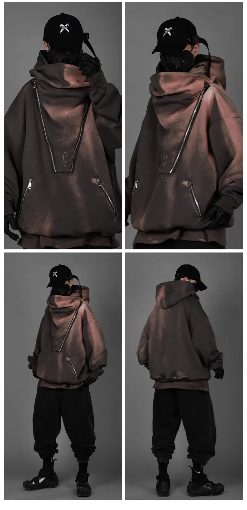 ZR23 Z-1 Pullover Techwear Hoodie